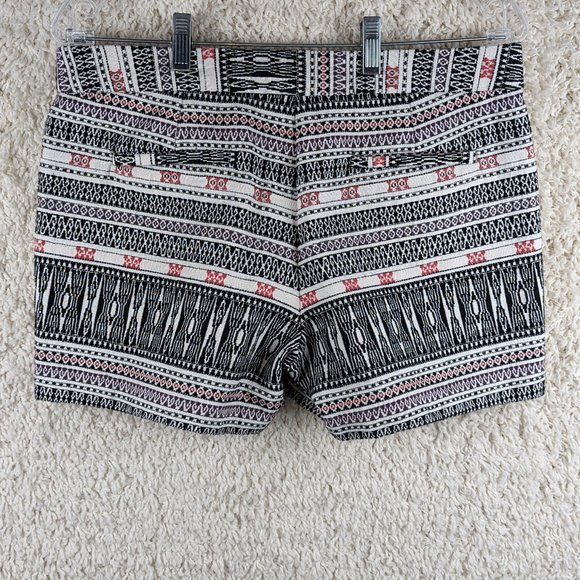 Dalia* Women's Multicolor BOHO 4 Pocket Hidden Closure High Waist Shorts~ Size 8 - Picture 2 of 12